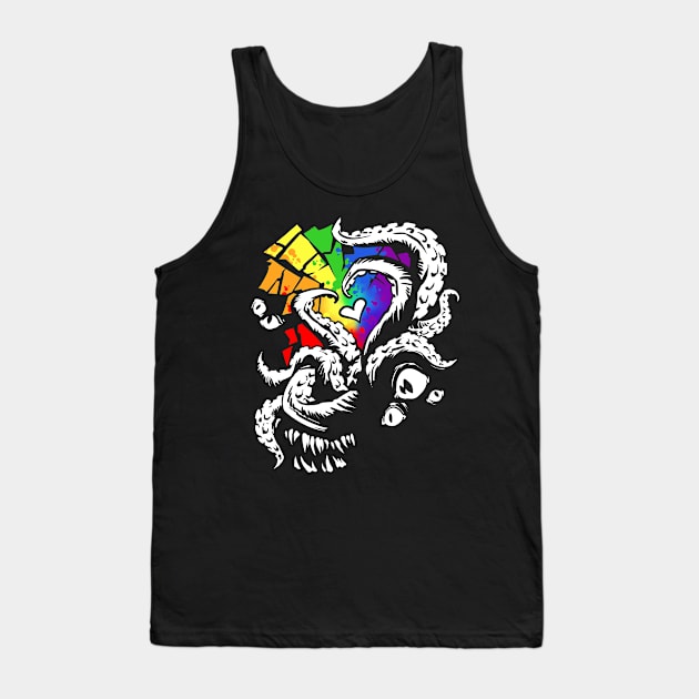 PrideShoggoth Tank Top by beanclam